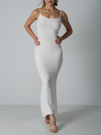 Essentiële Sculpt Maxi Loungedress