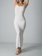 Essentiële Sculpt Maxi Loungedress