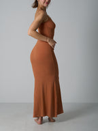 Essentiële Sculpt Maxi Loungedress