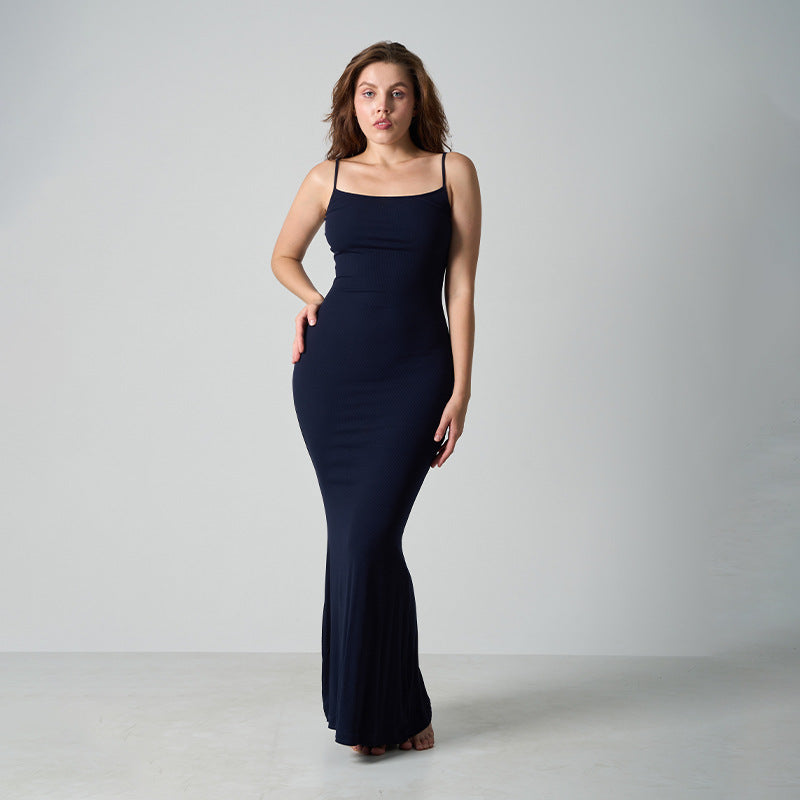 Body Sculpt Minimale Maxi-jurk