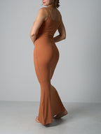 Essentiële Sculpt Maxi Loungedress