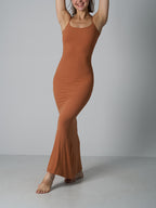 Essentiële Sculpt Maxi Loungedress