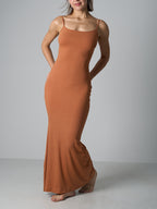 Essential Sculpt Maxi Lounge Dress