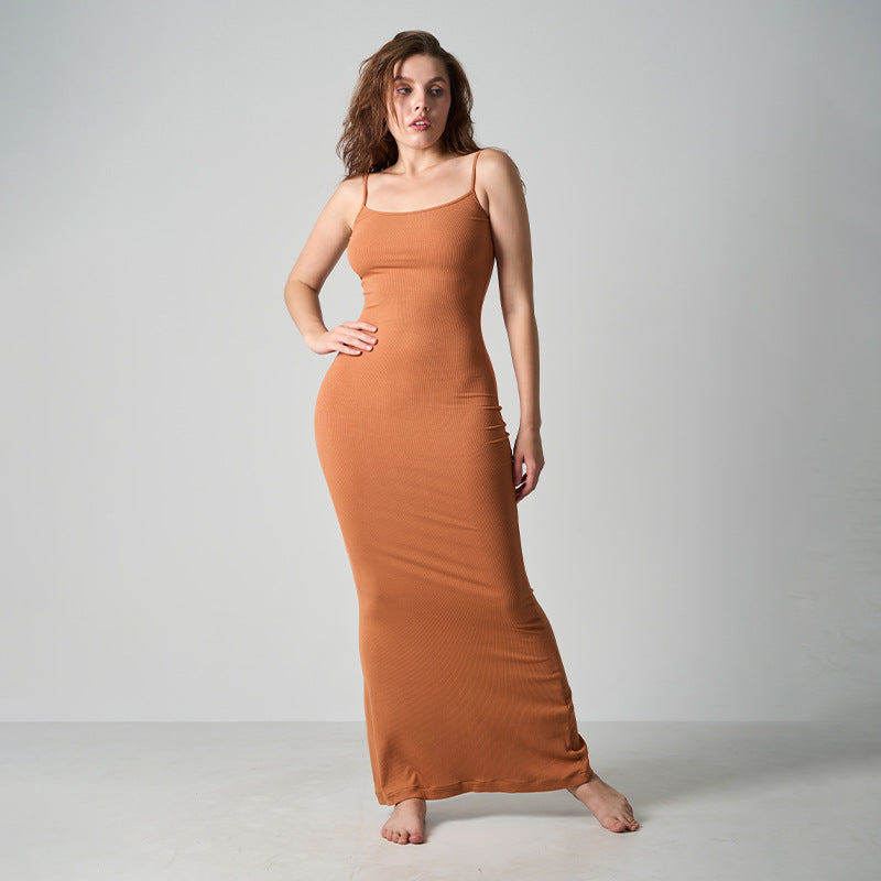 Body Sculpt Minimale Maxi-jurk