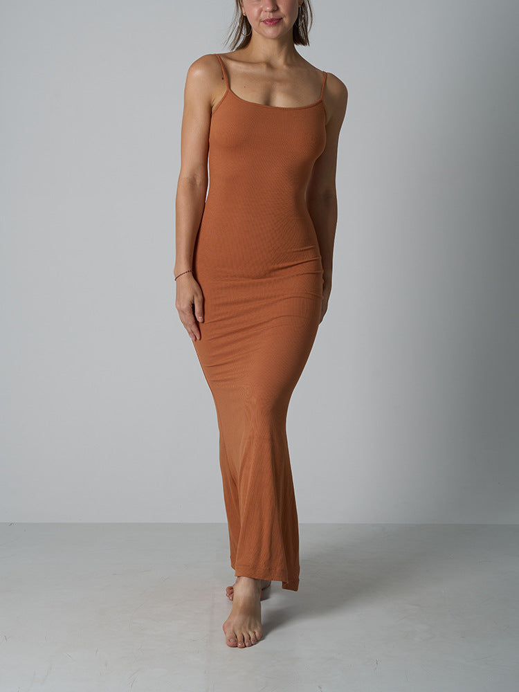 Essentiële Sculpt Maxi Loungedress