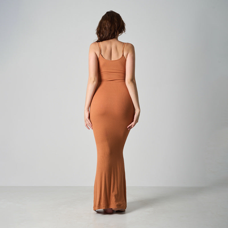 Body Sculpt Minimale Maxi-jurk