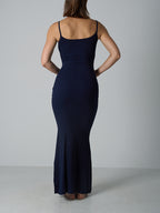 Essentiële Sculpt Maxi Loungedress