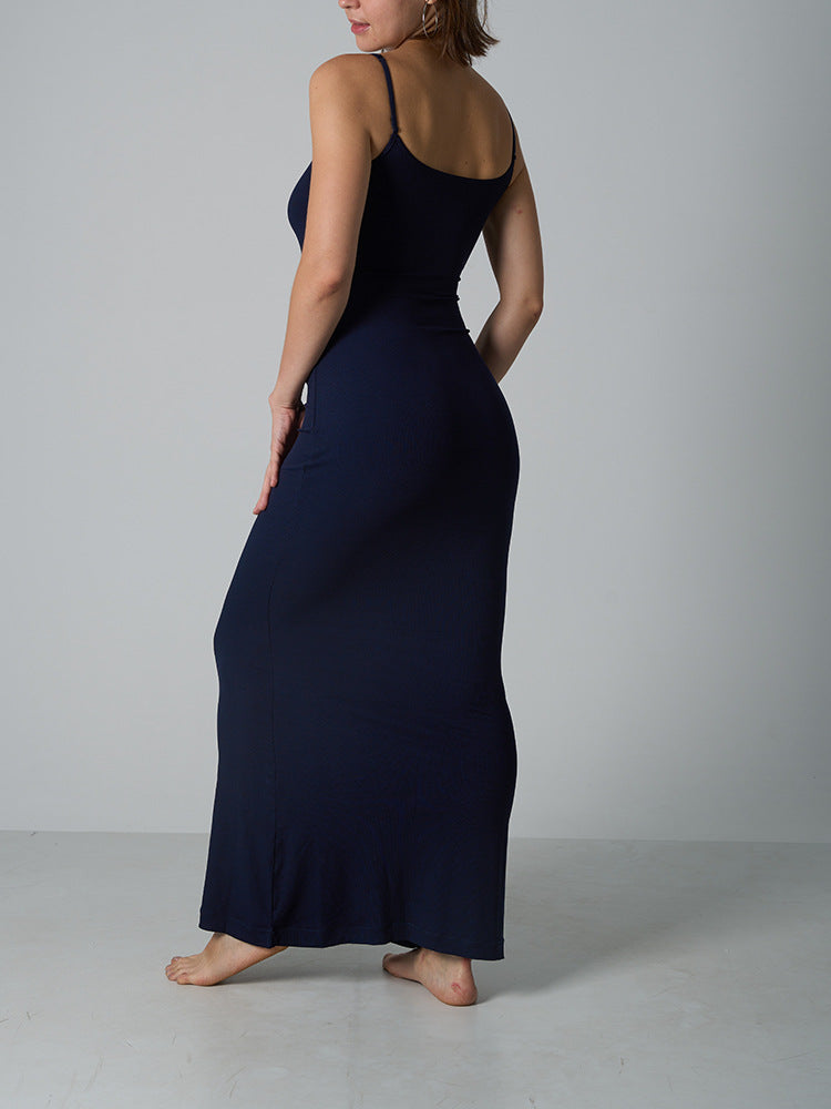Essentiële Sculpt Maxi Loungedress