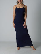 Essentiële Sculpt Maxi Loungedress