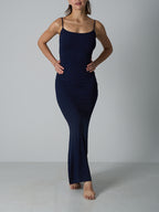 Essentiële Sculpt Maxi Loungedress