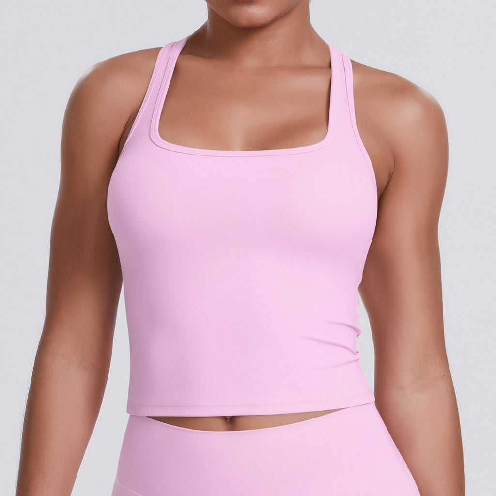 Mouwloze Sculpting Activewear Tanktop
