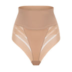 Naadloze corrigerende string met hoge taille