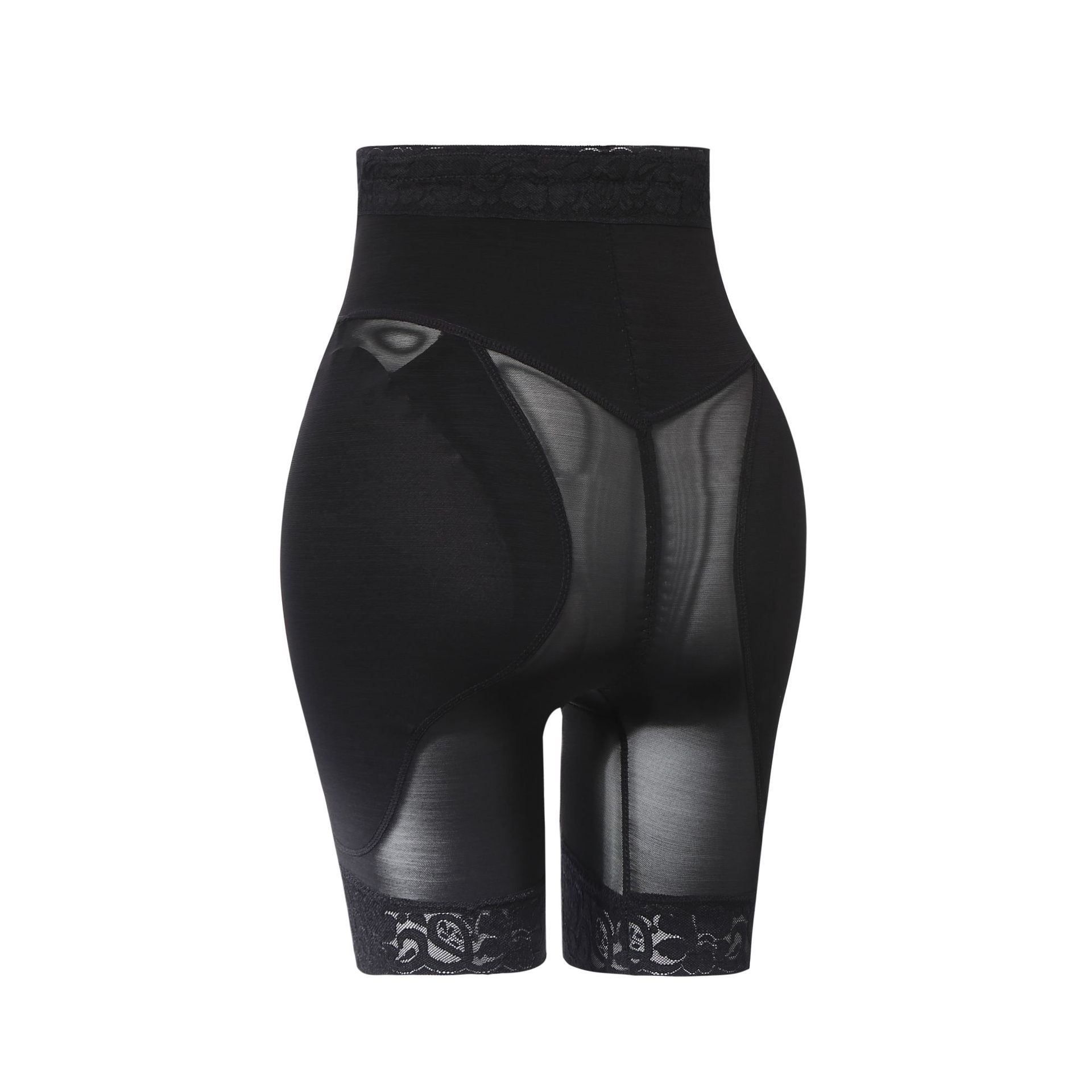 High-Waist Sculpting Shorts with Thigh Smoothing