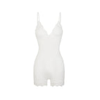 Corrigerende bodysuit met kanten afwerking