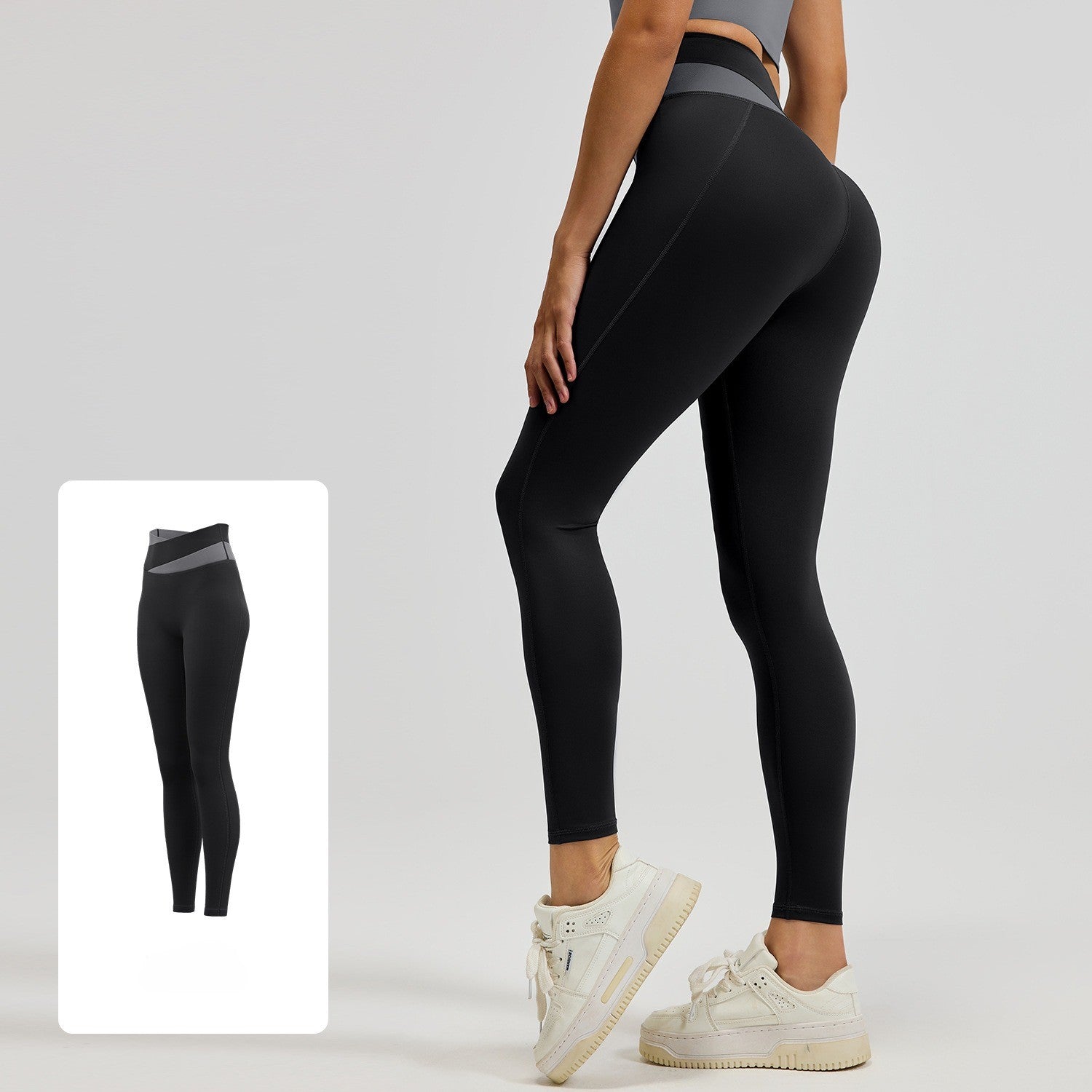 High-Waist Vormgevende Performance Legging