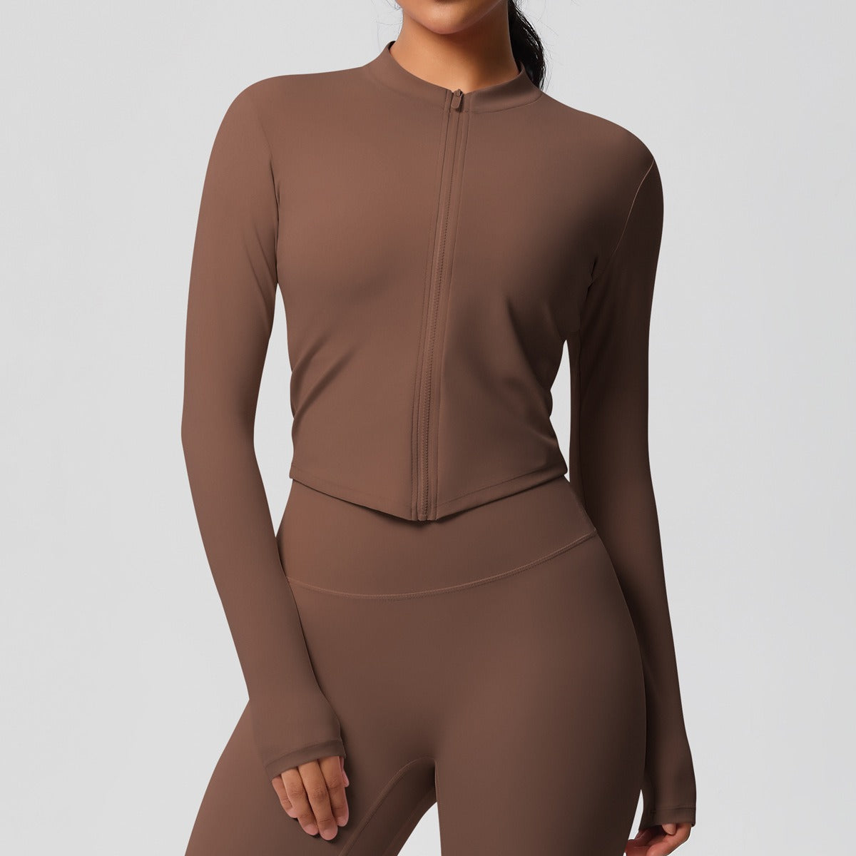 Second-Skin Vormgevende Actieve Crop Top