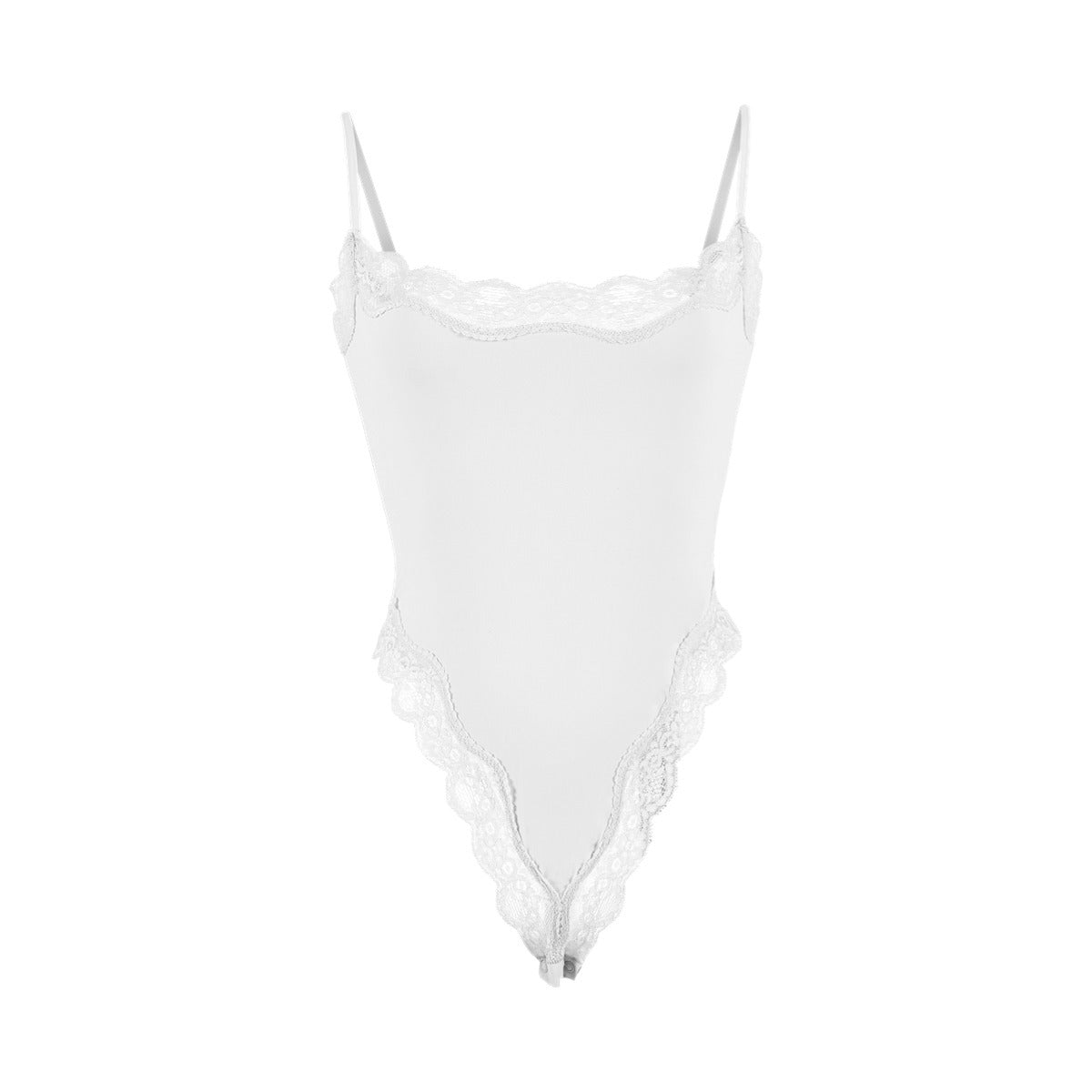 Cami-body met kanten rand