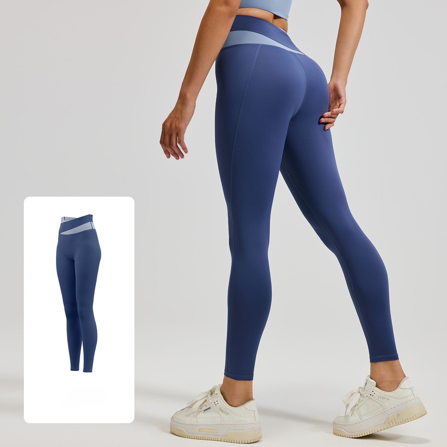 High-Waist Vormgevende Performance Legging