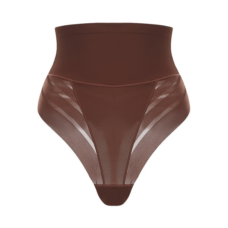 Naadloze corrigerende string met hoge taille