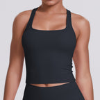 Mouwloze Sculpting Activewear Tanktop