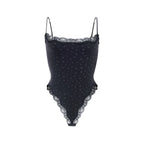 Stringbody met kanten rand