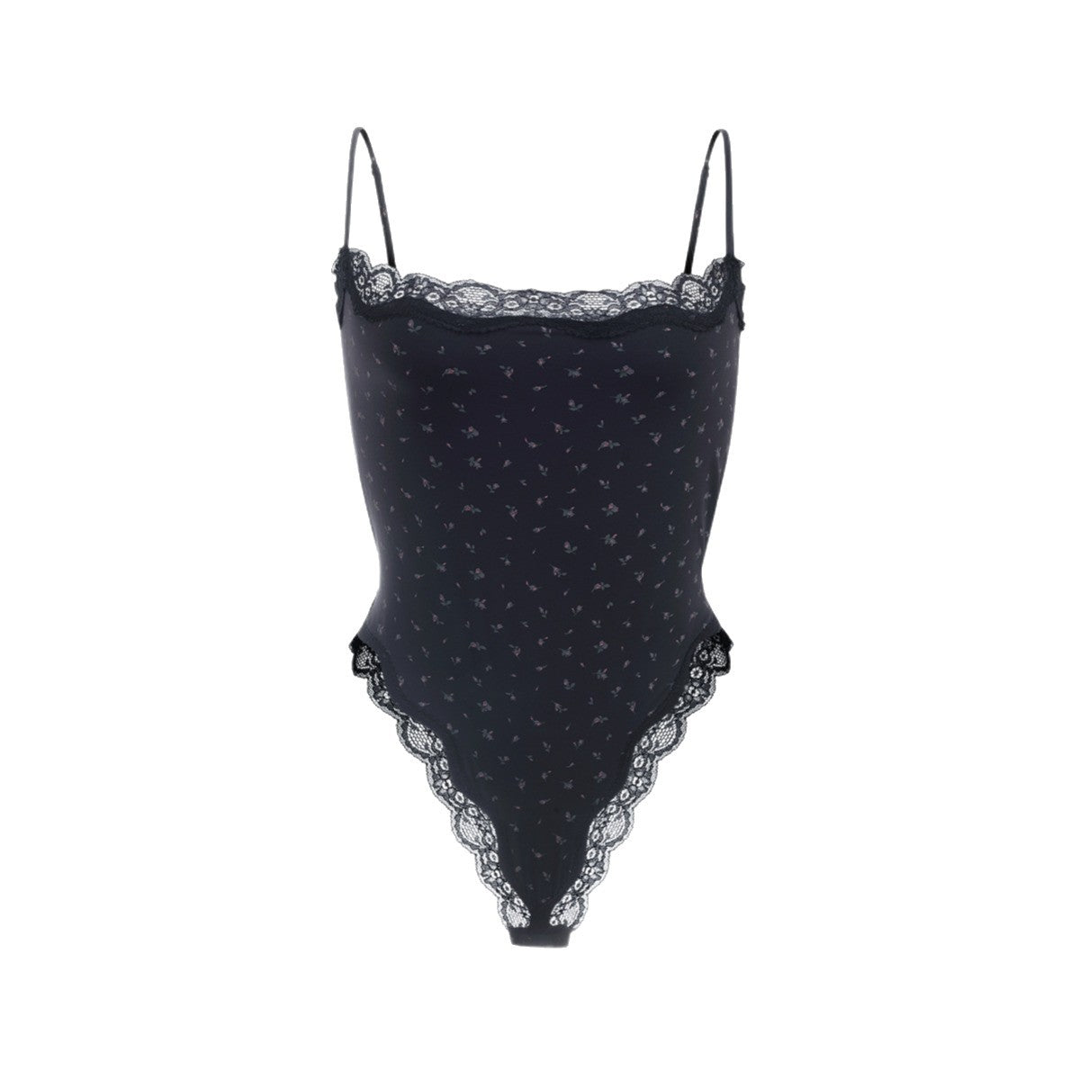 Stringbody met kanten rand