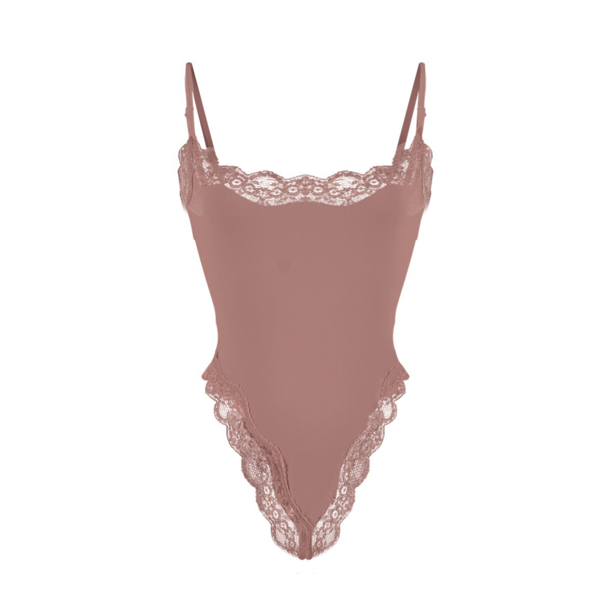 Cami-body met kanten rand