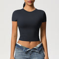 Second-Skin Vormgevende Actieve Crop Top