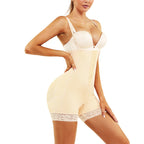 Hele Bodysuit met Haaksluiting & Dijbeen Vorming om Taille te Scuplteren