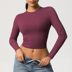 SculptFit Cropped Vormgevende Sporttop