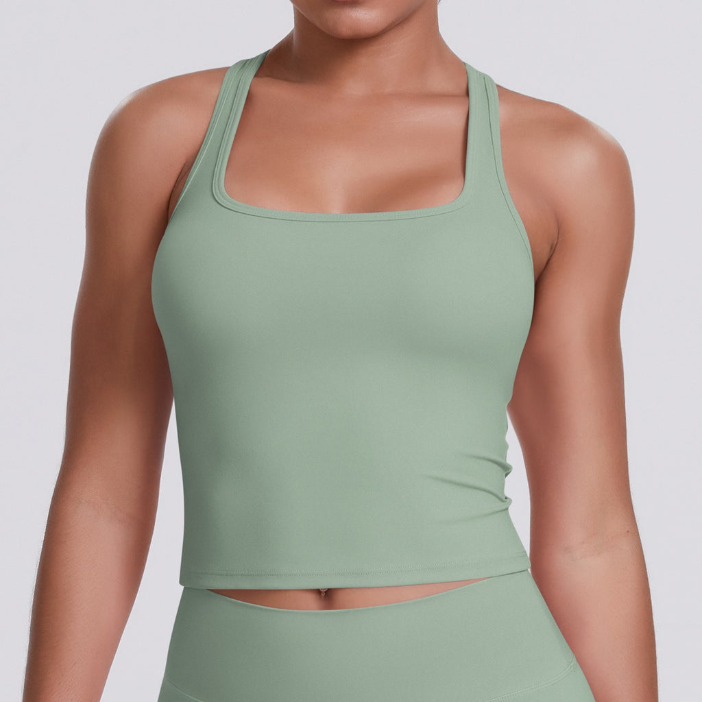 Mouwloze Sculpting Activewear Tanktop