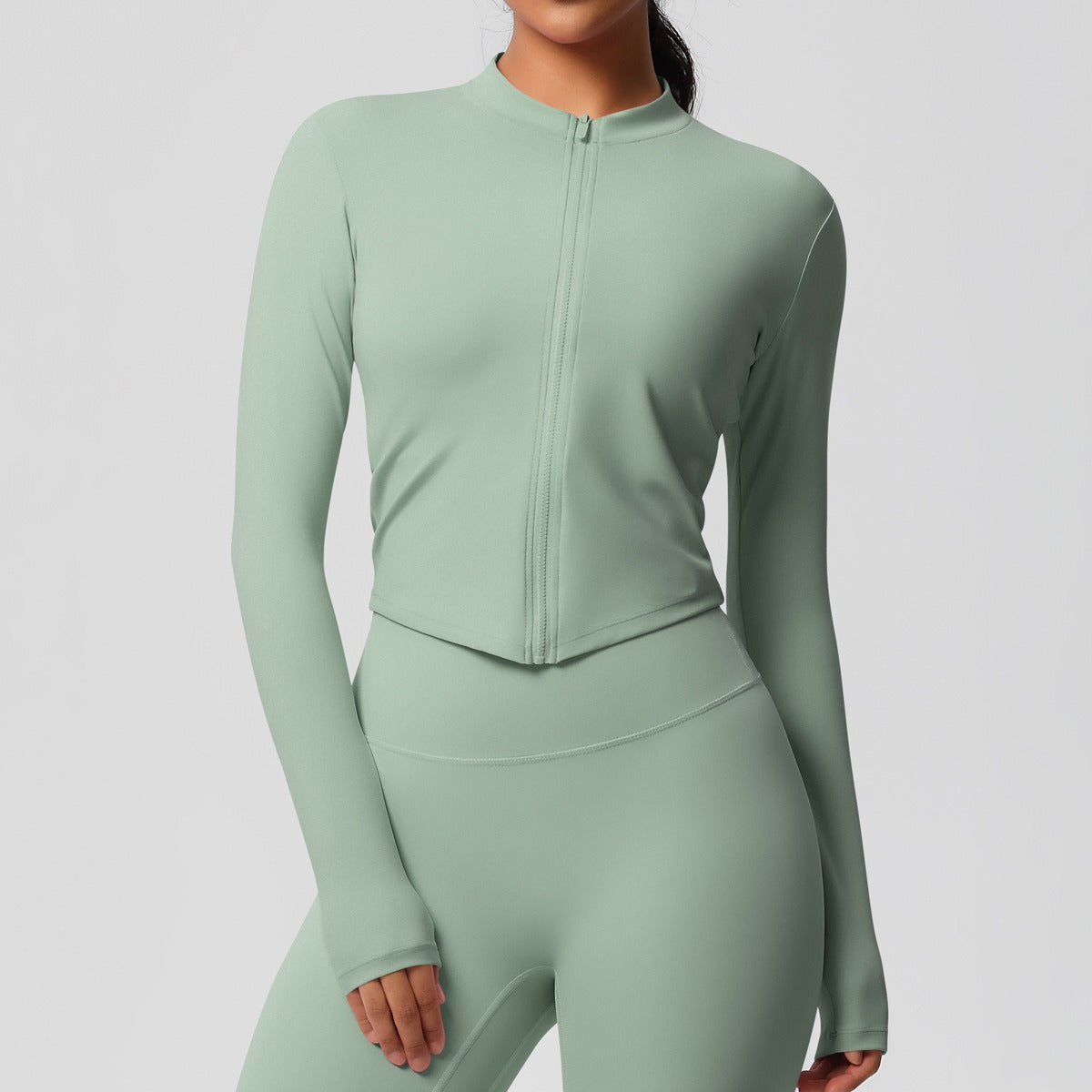 Second-Skin Vormgevende Actieve Crop Top