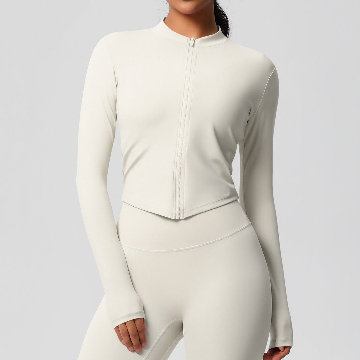 Second-Skin Vormgevende Actieve Crop Top