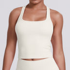 Mouwloze Sculpting Activewear Tanktop