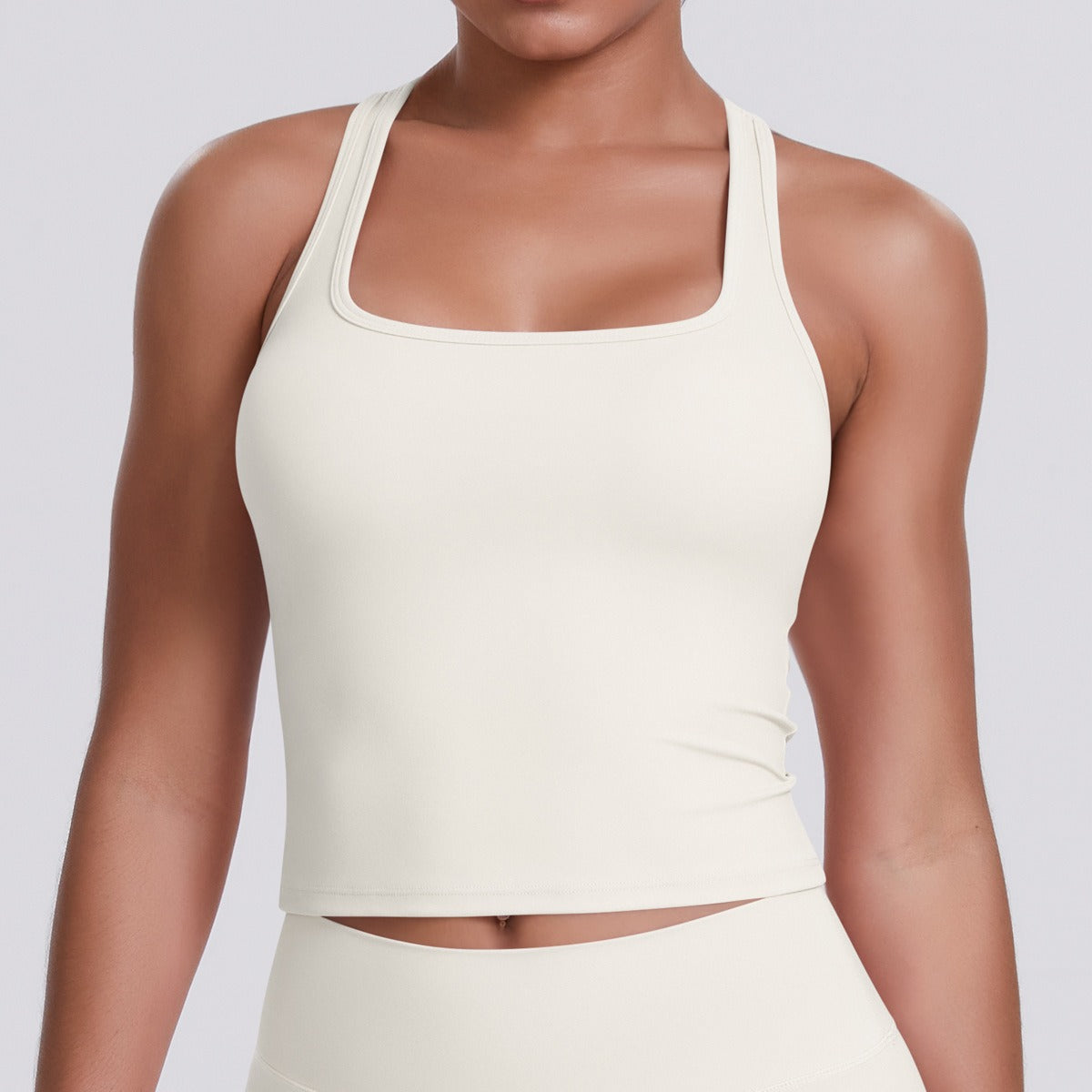 Mouwloze Sculpting Activewear Tanktop