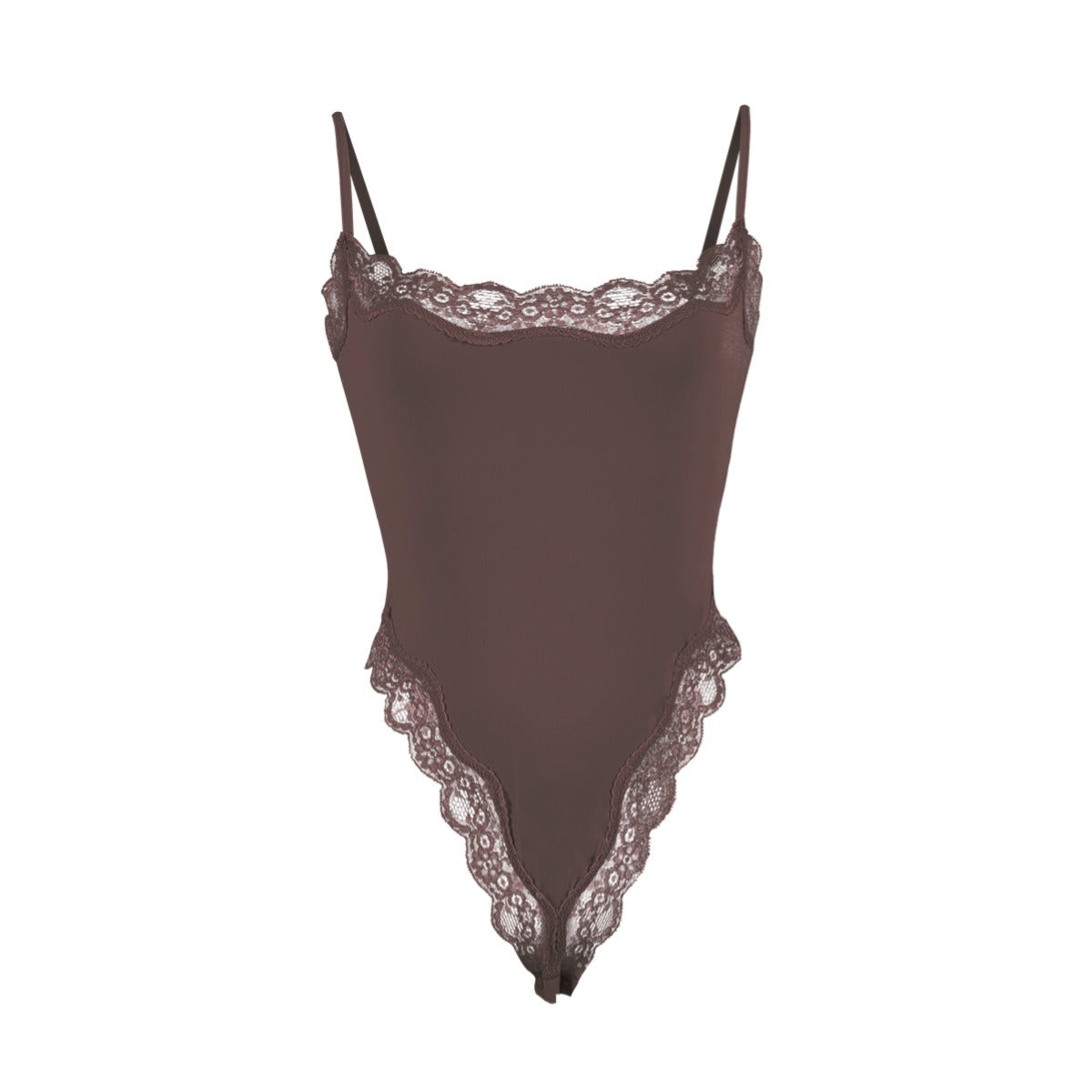 Cami-body met kanten rand