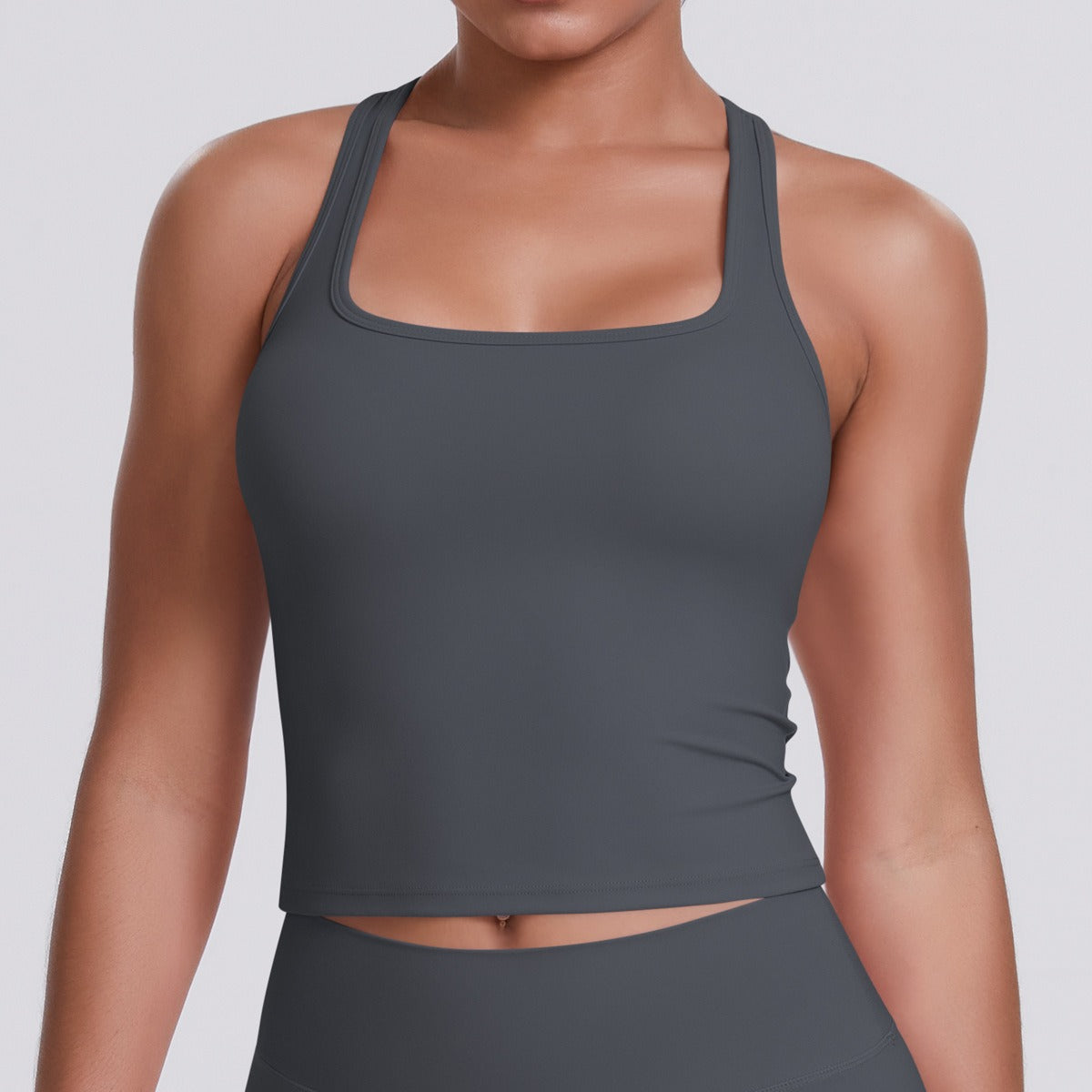 Mouwloze Sculpting Activewear Tanktop