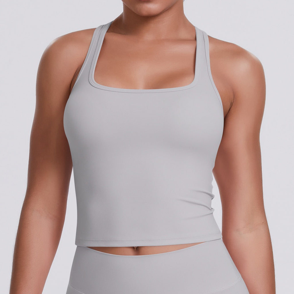 Mouwloze Sculpting Activewear Tanktop