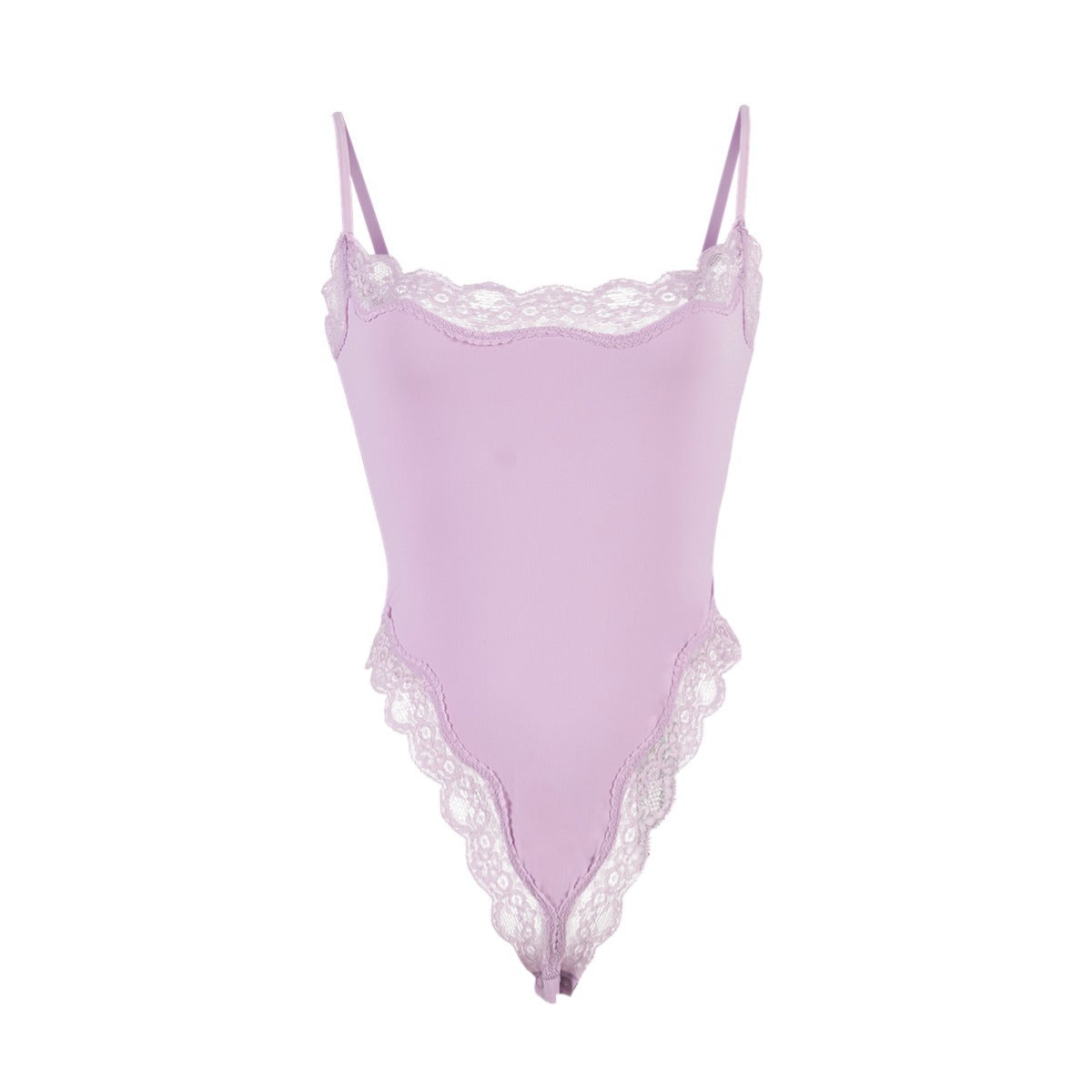 Cami-body met kanten rand