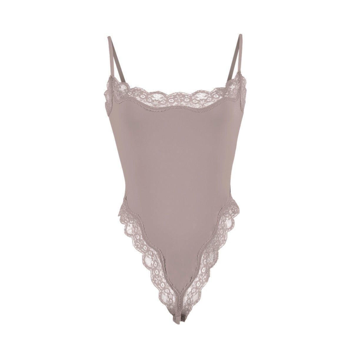Cami-body met kanten rand
