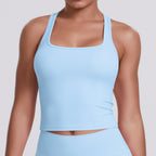 Mouwloze Sculpting Activewear Tanktop