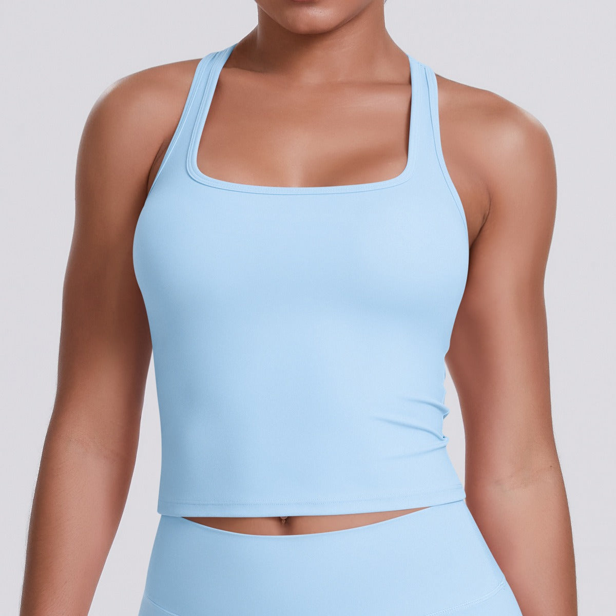 Mouwloze Sculpting Activewear Tanktop