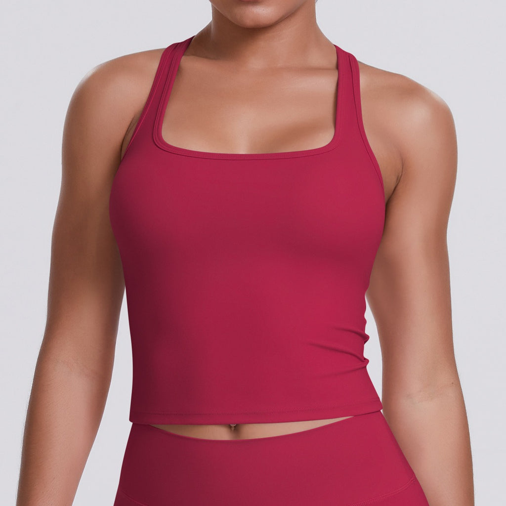 Mouwloze Sculpting Activewear Tanktop