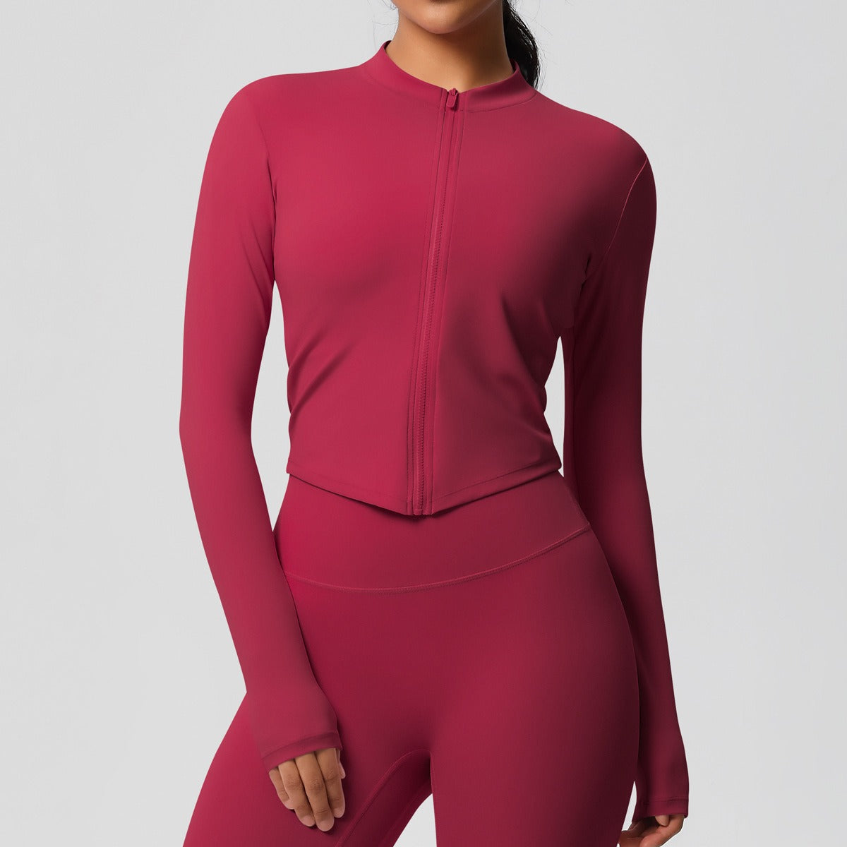 Second-Skin Vormgevende Actieve Crop Top
