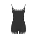 Corrigerende Bodysuit Shorts met Kanten Afwerking