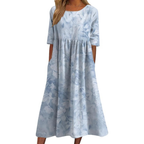 Floral Midi Summer Dress – Lightweight Day To Night for Women