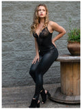 Lace Deep V Shaping Bodysuit