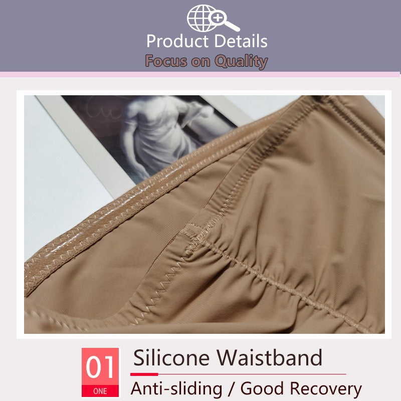 Corrigerende slip met hoge taille en mesh details