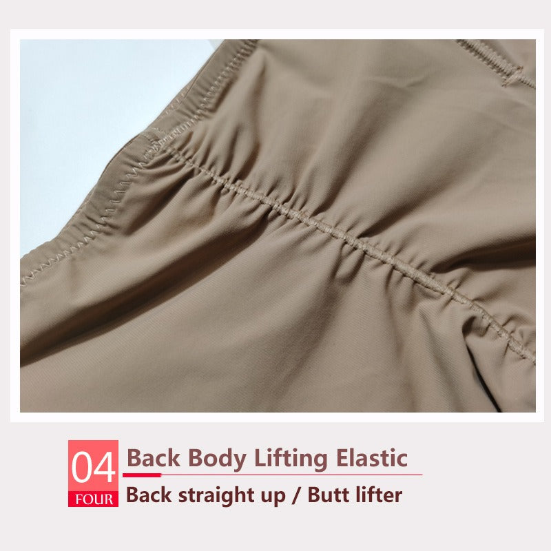Corrigerende slip met hoge taille en mesh details