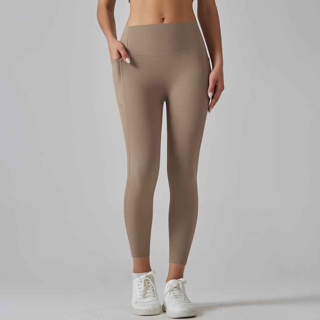 High Waist Legging met Zakken